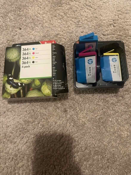Photo of free X3 ORIGINAL HP 364xl INK (E6. Beckton) #1