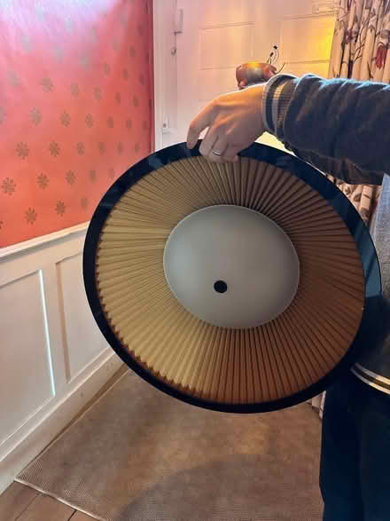 Photo of free Black and gold ceiling light (Sevenoaks TN13) #2
