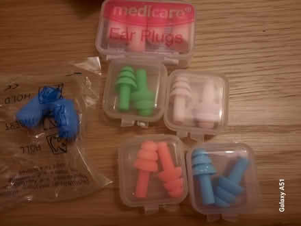 Photo of free Assorted ear plugs (Maidenhead SL6) #1