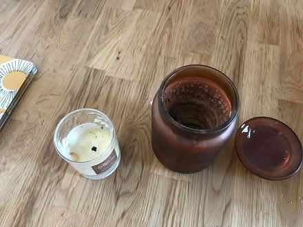Photo of free Candle glass jar (Bryson Road) #2