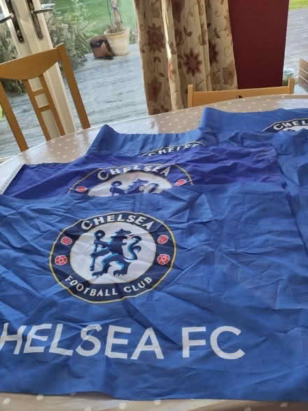 Photo of free 4 Chelsea FC flags (Cambridge, CB5) #1