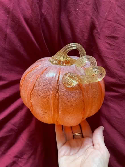 Photo of free Glass Pumpkin (Bronzeville) #2