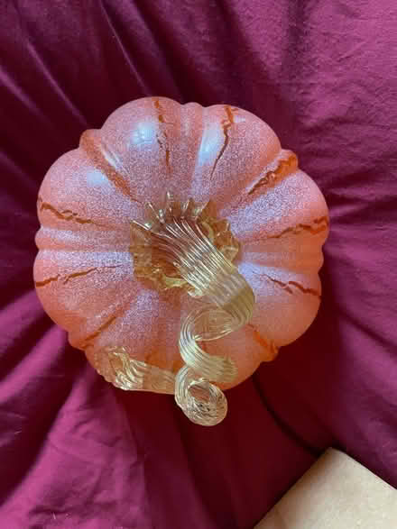 Photo of free Glass Pumpkin (Bronzeville) #1