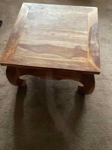 Photo of free Jakarta mango wood coffee,occasional table (Hillmorton CV21) #1