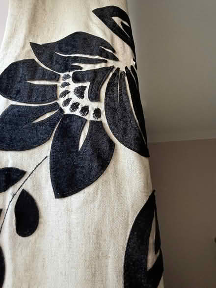 Photo of free Lined eyelet cream/black curtains (Waterlooville PO7) #3