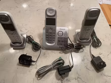 Photo of free Panasonic Cordless Phones (Whitehouse Station) #1