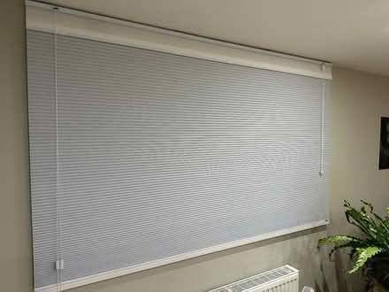 Photo of free Night & Day Duo Pleated Blind 1840x1120mm (Lodge Moor S10) #2