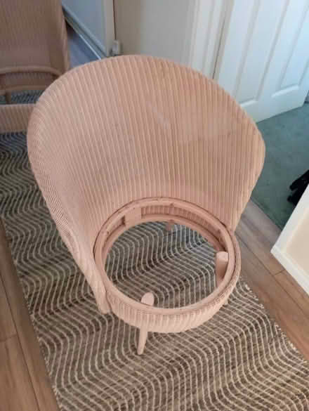 Photo of free 2 old "Lloyd Loom" chair frames, without cushions (Ulverley Green B91) #1