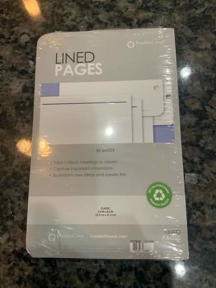 Photo of free Franklin covey classic size pages (North End, Louisville) #1