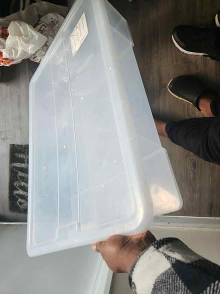 Photo of free Plastic storage container (Bradville) #4