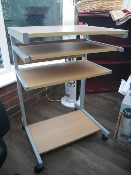 Photo of free Computer desk/trolley (Minster Lovell OX29) #1
