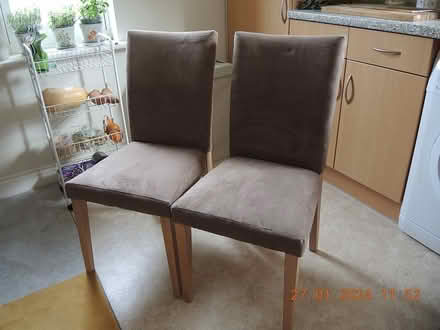 Photo of free Bed headboard, table legs, chairs (Harrogate HG1) #1