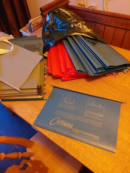 Photo of free Hanging file holders (Bluebell Hill ME5) #1