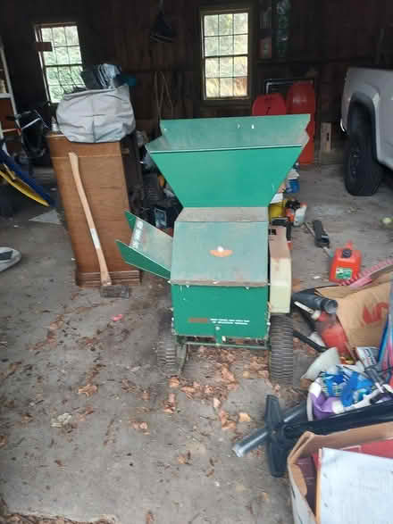 Photo of free small branch chipper (peapack) #2