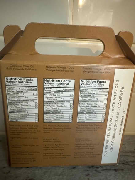 Photo of free Infused Olive Oil - NIB (Waverly Park) #3