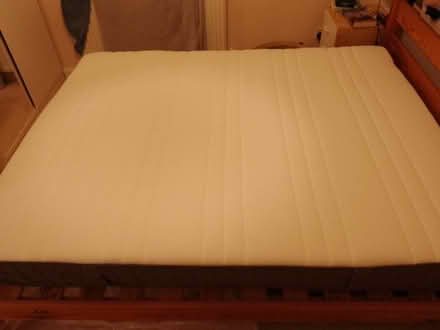 Photo of free 160cm (wide) x 200cm (long) IKEA Hovag mattress (West Kirby CH48) #1