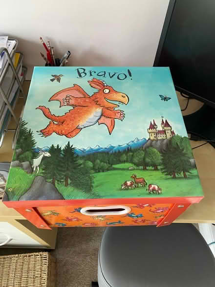 Photo of free Cardboard storage box (SK8 Gatley) #1