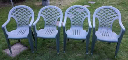 Photo of free 4 garden chairs (Springfield CM2) #1