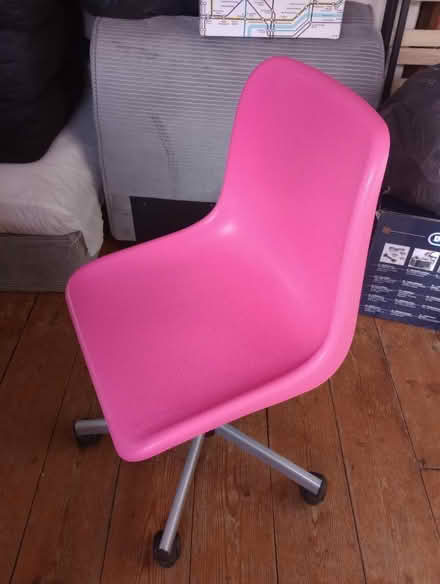 Photo of free IKEA Chair Pink (Betchworth) #1