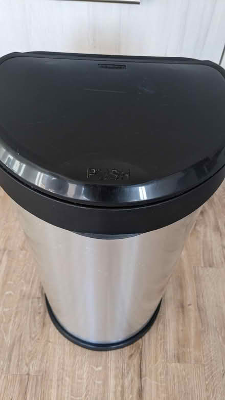 Photo of free Large stainless-steel effect bin (City of Ely CP (E Cambs) CB7) #4