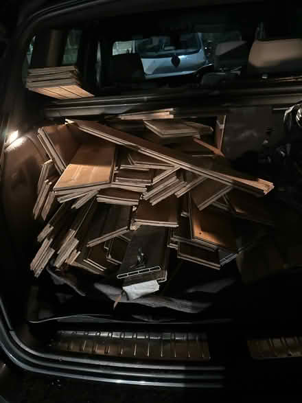 Photo of free old engineered wood flooring (chiswick) #2