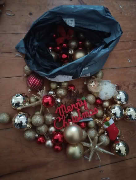 Photo of free Blue Chair Back Covers Xmas (Betchworth) #2