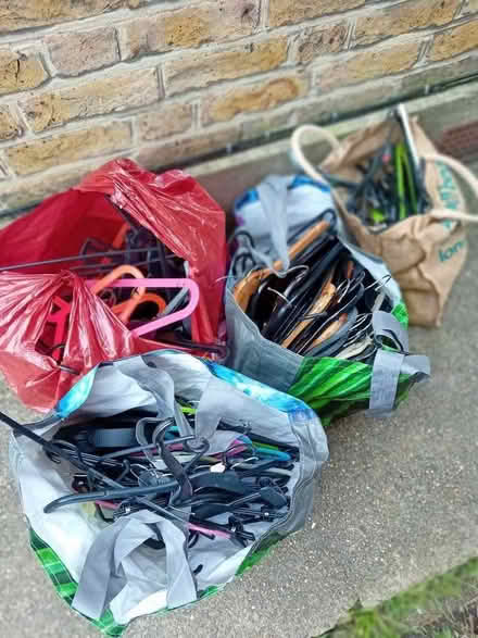 Photo of free Assorted Clothes Hangers (New Malden KT3) #1
