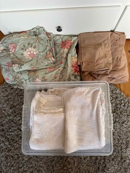 Photo of free 3 x complete king size bedding sets (Hollingbury, BN1) #1