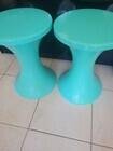 Photo of free 2x green plastic chairs CHARNWOOD #2
