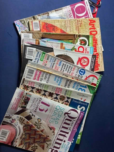 Photo of free Quilting magazines (Britannia and Tenth Line) #1