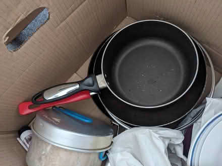 Photo of free Three pans (Miles Platting M40) #1