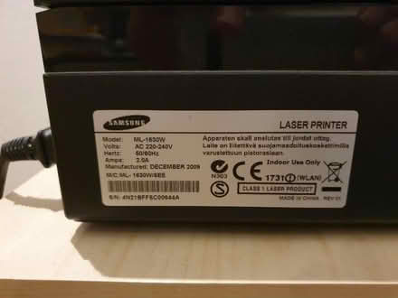 Photo of free Samsung Mono Wireless Laser Printer (Christleton CH3) #3
