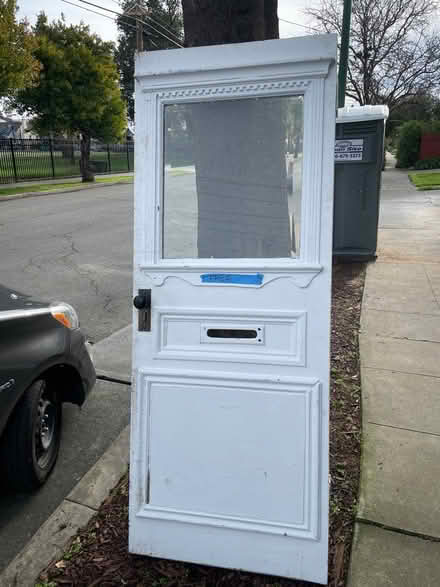 Photo of free turn of century door (1546 pearl st alameda ca) #1