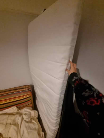 Photo of free Small bed ikea mattress (Milton PO4) #1