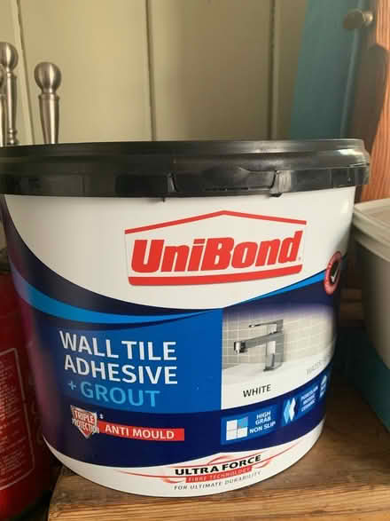 Photo of free Wall tile adhesive and grout (Otterton) #1