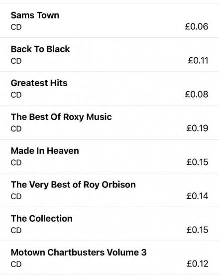 Photo of free 30 CDs popular music (Enfield EN1) #2