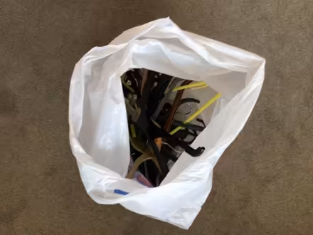 Photo of free Bag of coat hangers (Gosforth NE3) #1