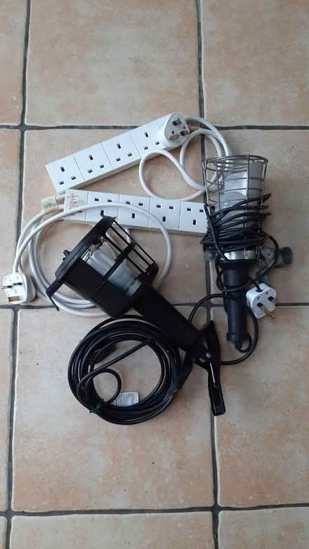 Photo of free Extension leads and lamps (Kenn Road BS21) #1