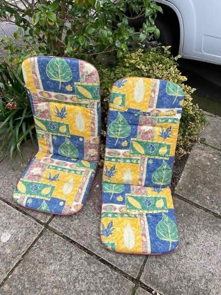 Photo of free Two garden chair cushions (Headington OX3) #2