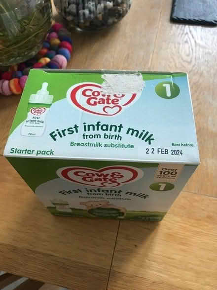 Photo of free Infant milk (Falkirk FK1) #1