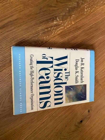 Photo of free The Wisdom of Teams hardback (Bracknell Forest RG40) #1