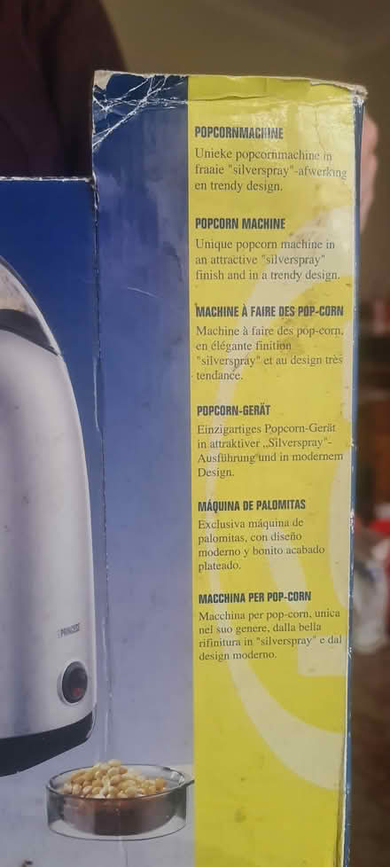 Photo of free Pop corn maker (Westmeads, Bognor Regis) #1
