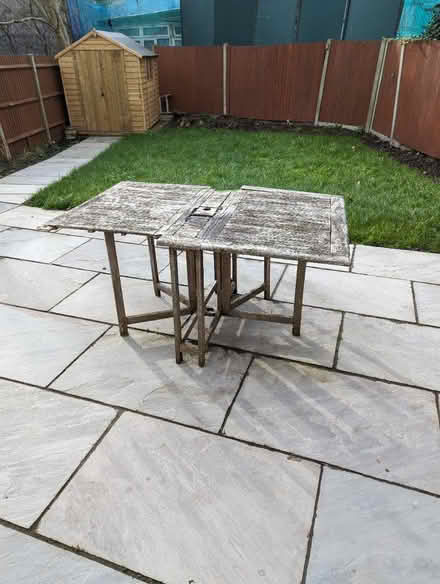 Photo of free Folding Garden Table (W3) #1