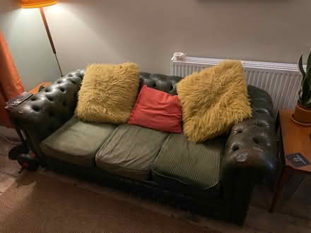 Photo of free Chesterfield sofa (Fishponds) #2