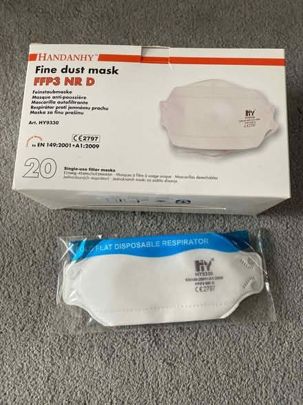 Photo of free 13 sealed FFP3 masks (Sale M33) #1