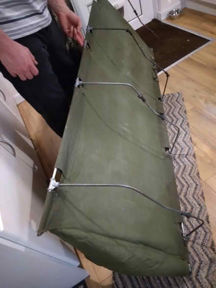 Photo of free Old army camp bed (Harrogate HG2) #2