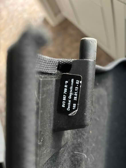 Photo of free Parcel Shelf from an Audi A3 (Birchgate Close SK10) #3