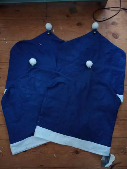 Photo of free Blue Chair Back Covers Xmas (Betchworth) #3