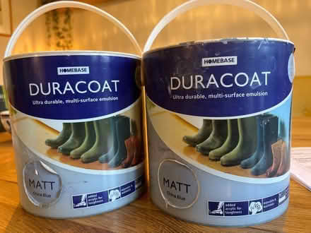 Photo of free China blue matt emulsion (Central Lewes) #2
