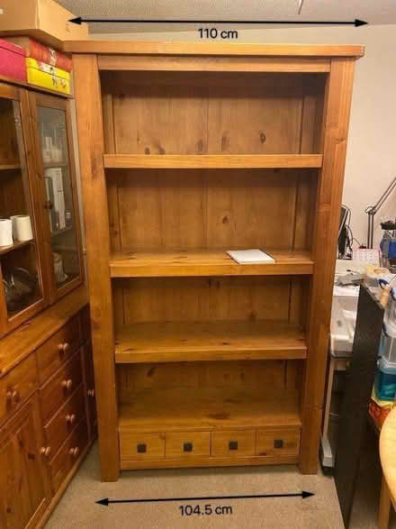 Photo of free Wooden cabinet (Alconbury) #1